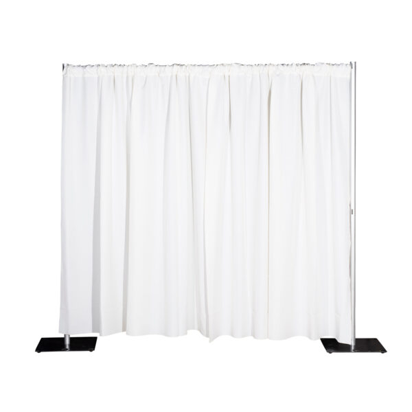 PIPE AND DRAPES 6FT. HIGH