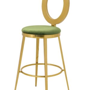 GOLD GREEN STOOL