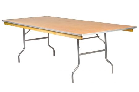 96x48RectangleExtraWideHeavyDutyPlywoodBanquetTable